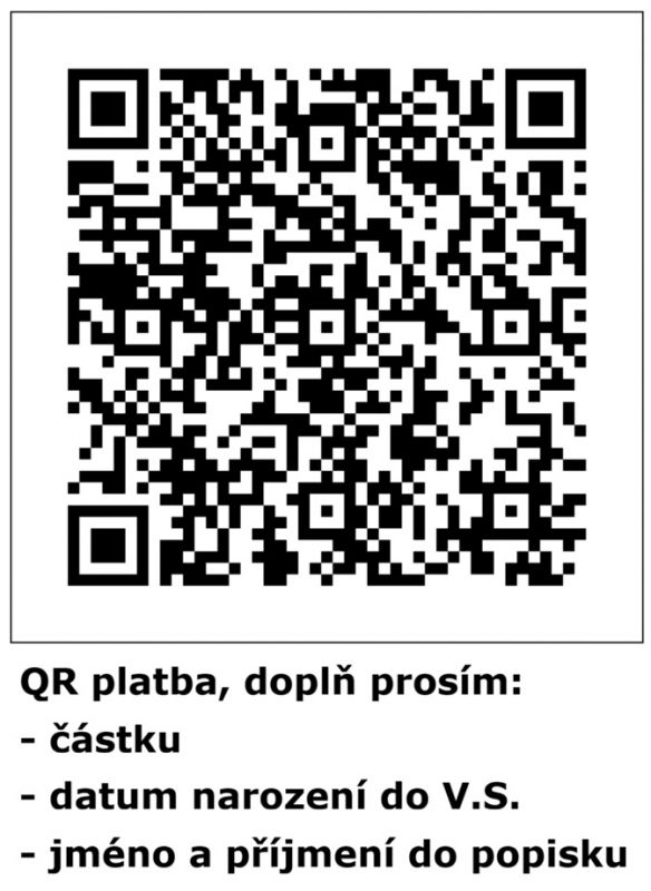 příspěvky QR platba